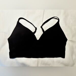 PINK Victoria's Secret Black Wireless Push Up in size L-DD